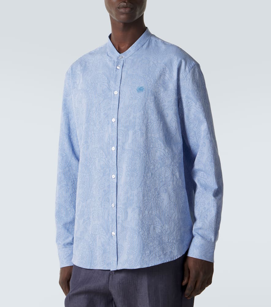 Guru striped cotton shirt