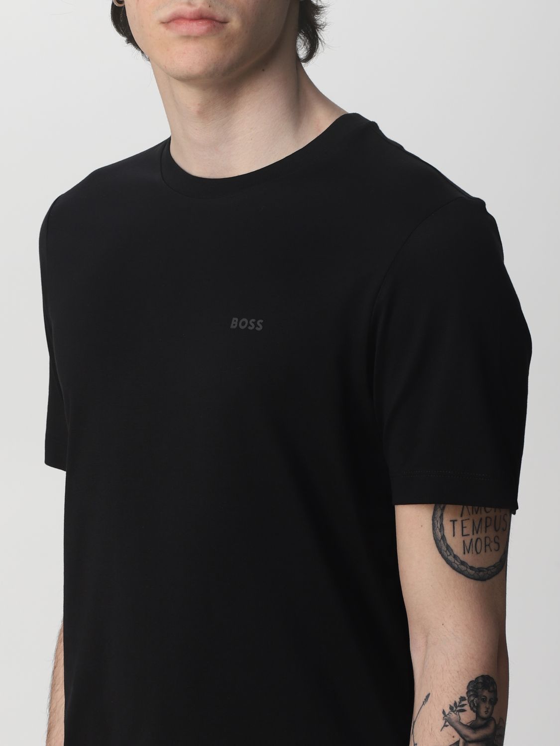 T-Shirt Men colour Black