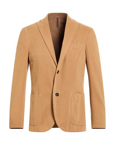 Man Blazer Sand Size 38 Cotton, Cashmere