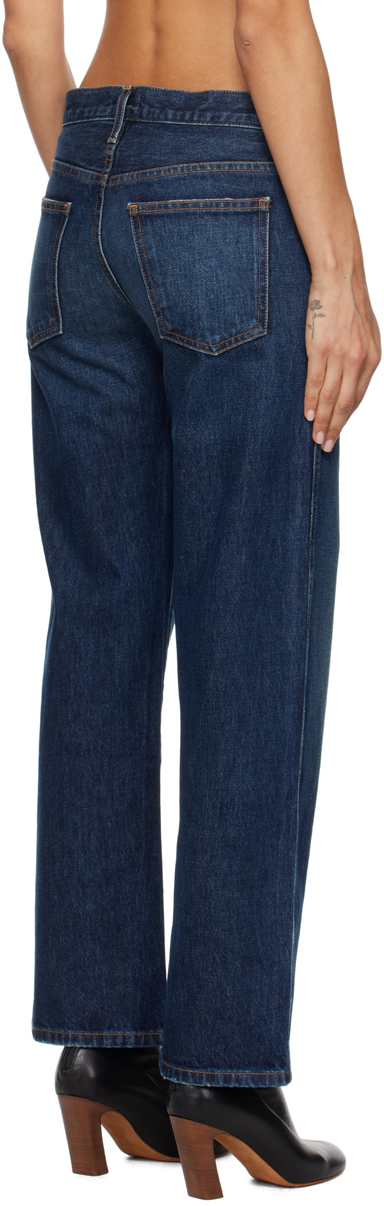 KHAITE Blue Kerrie Jeans