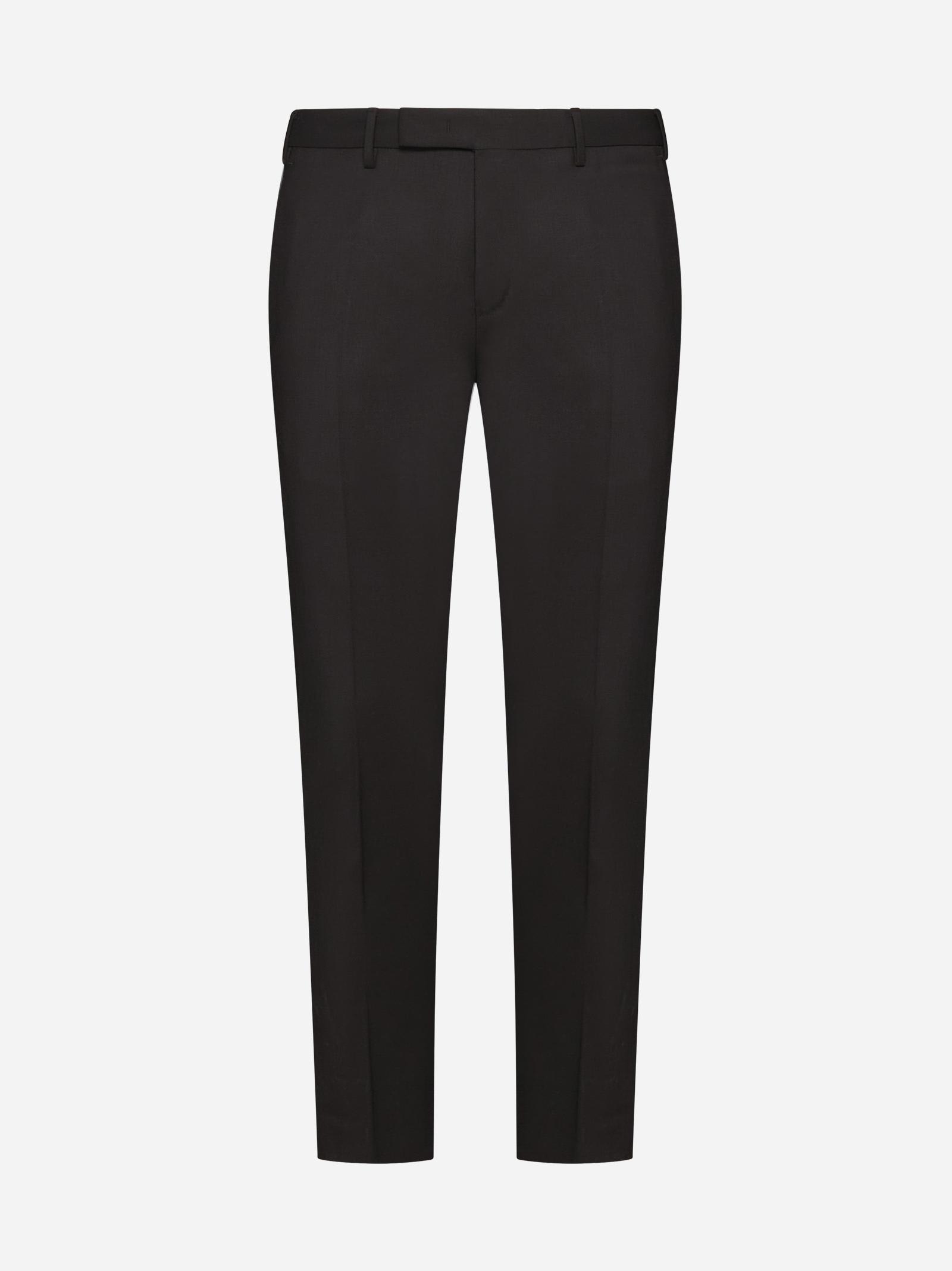Dieci Stretch Wool Trousers