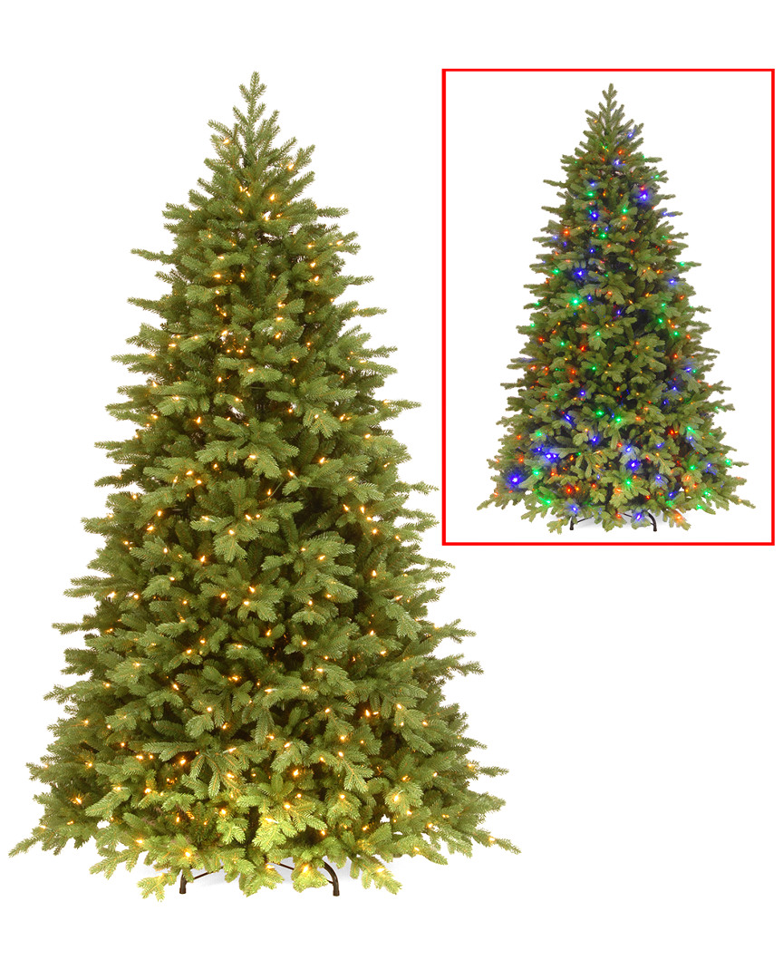 National Tree Company 7.5ft Feel Real Princeton Fraser Fir Tree with Lights