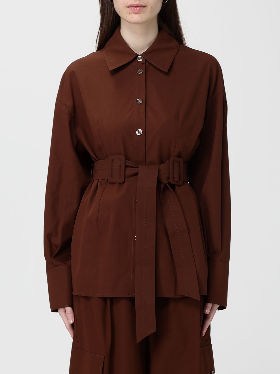 Blazer Woman color Brown
