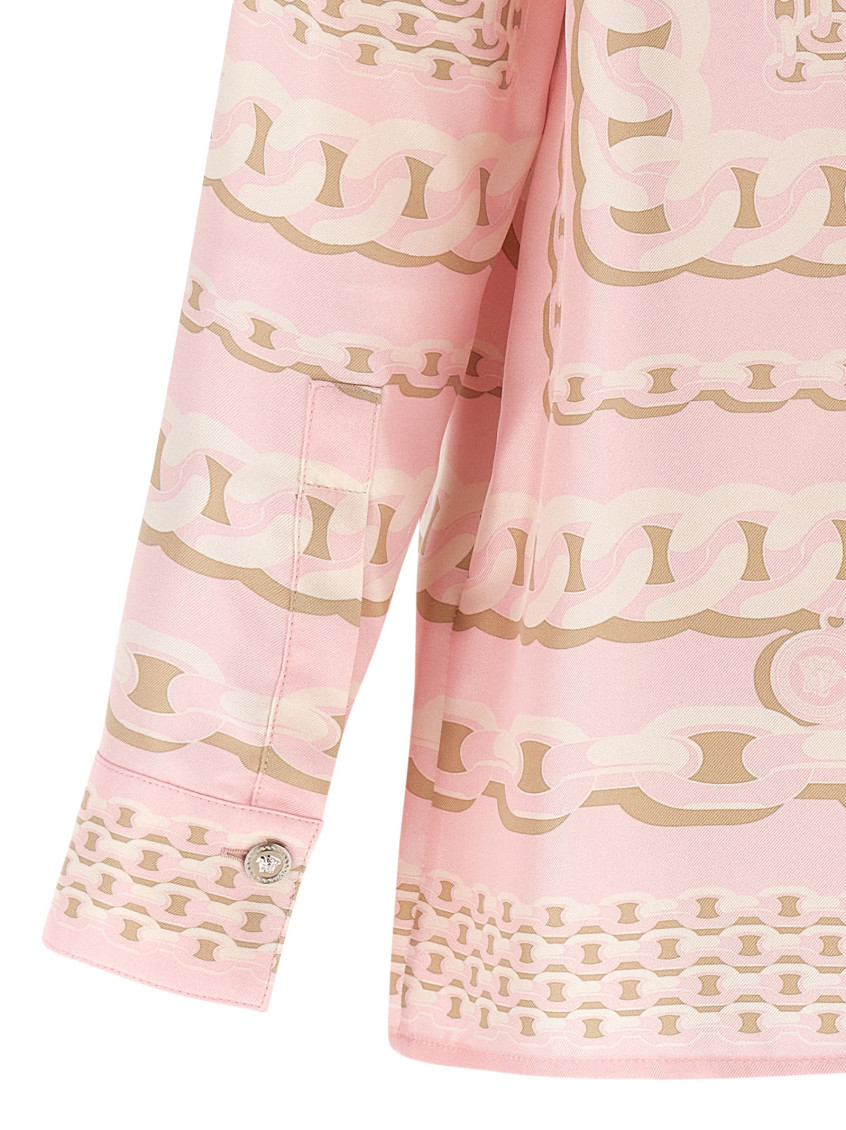 Treasure Foulard Long-sleeved Shirt