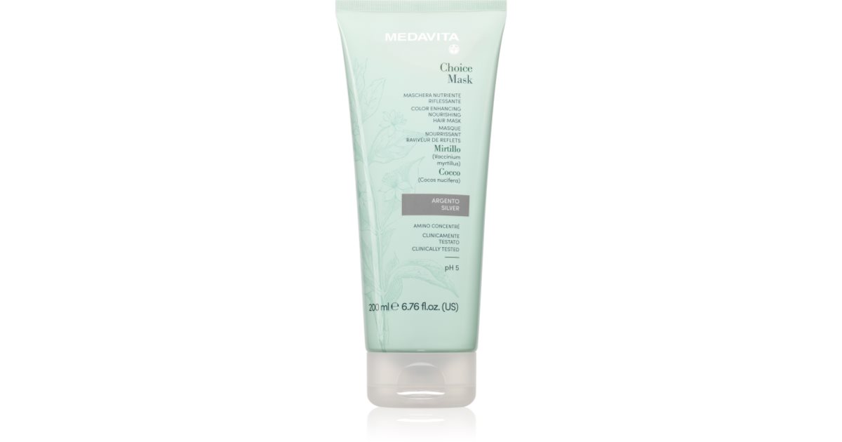 Medavita Choice Silver 200 ml — Maschera Hair