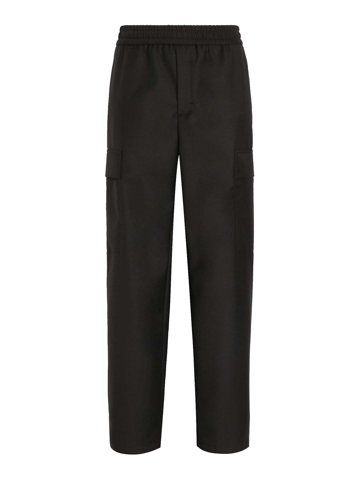 Logo Patch Cargo Pants