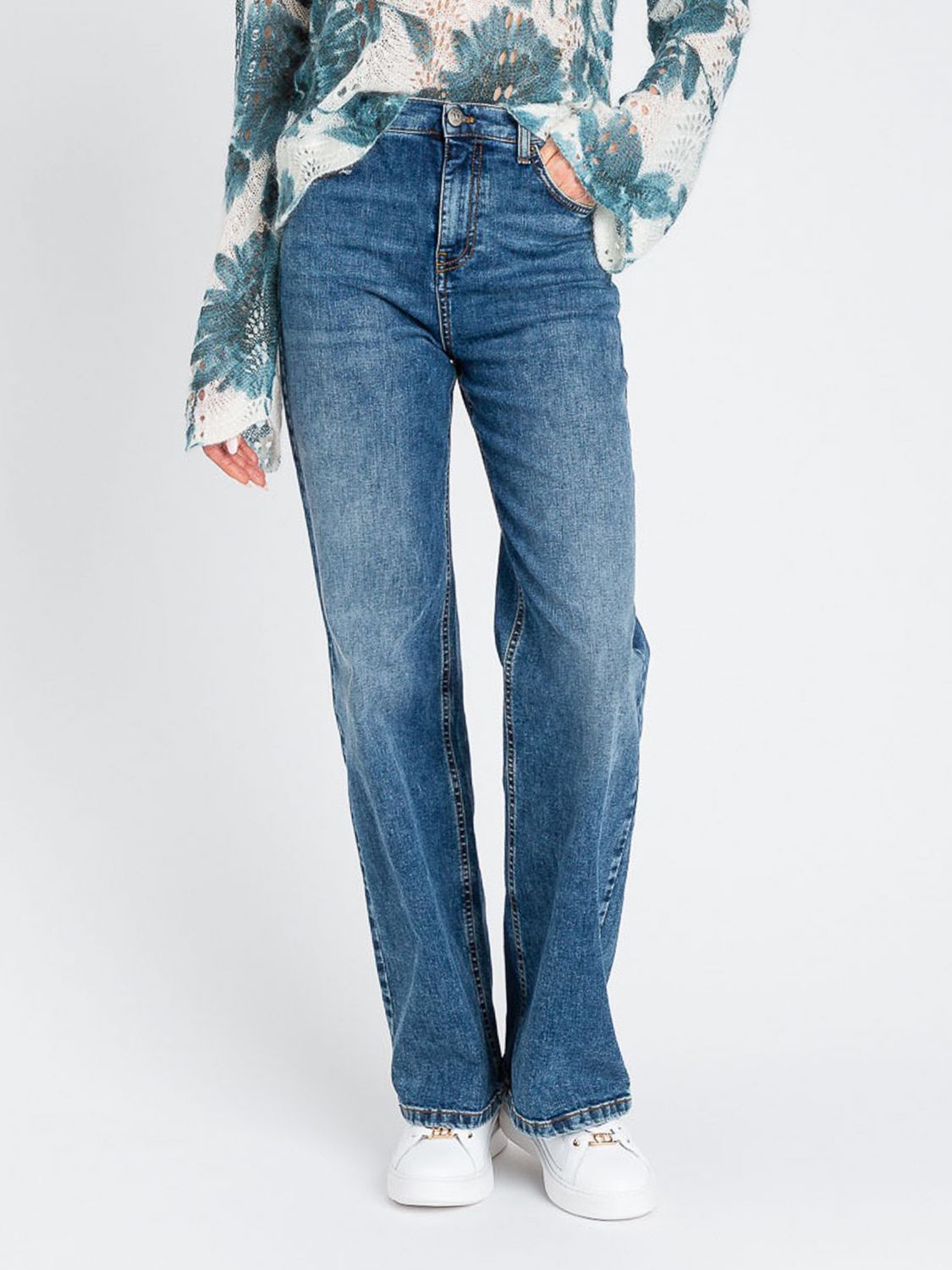 Jeans Woman color Denim