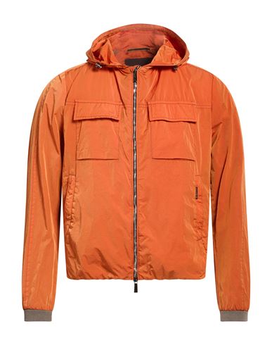 Man Jacket Orange Size 36 Polyamide