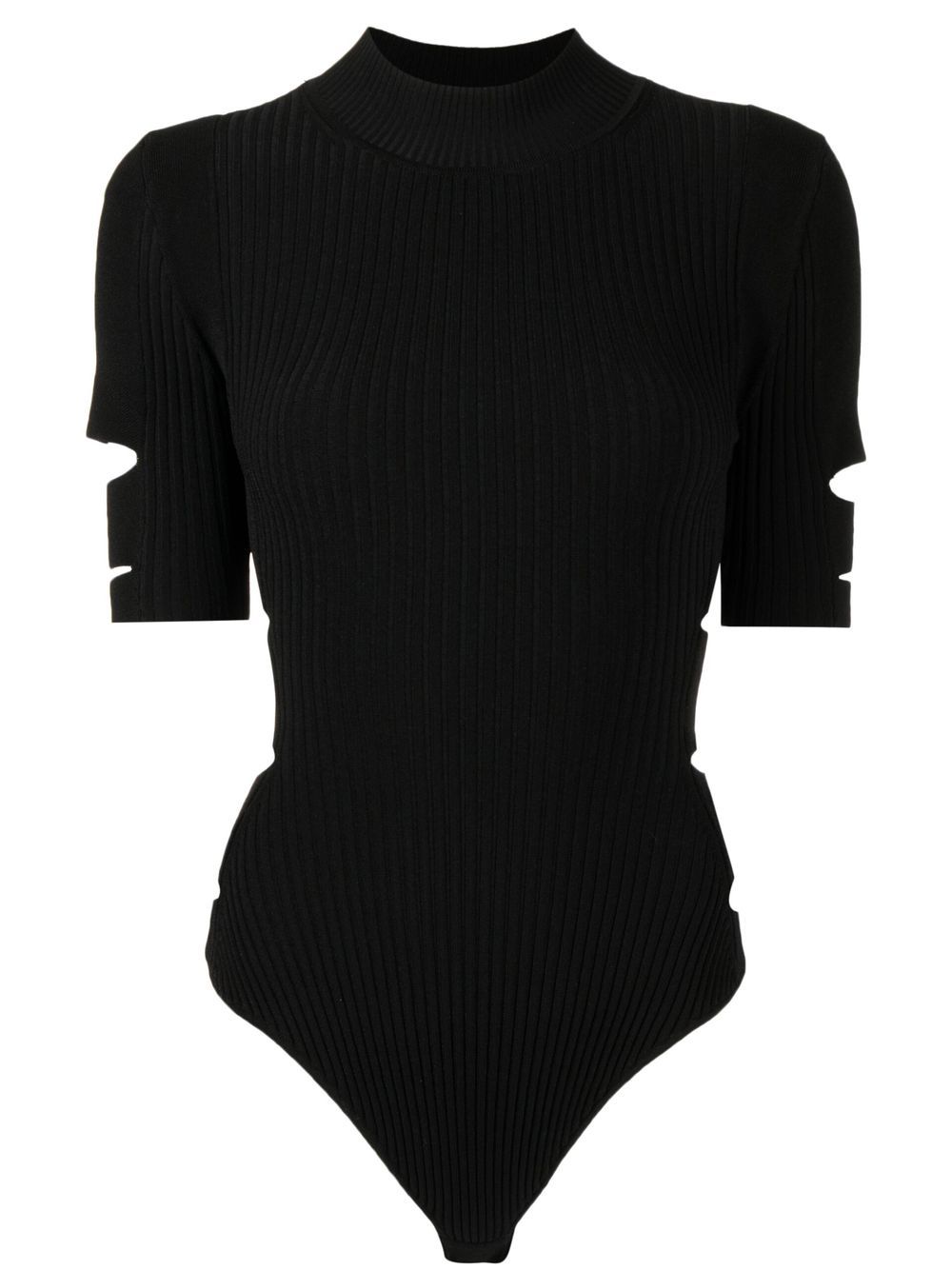Short-sleeve fitted bodysuit