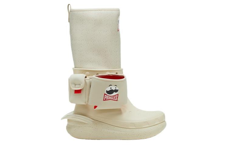 X Pringles Boots 'White Red'