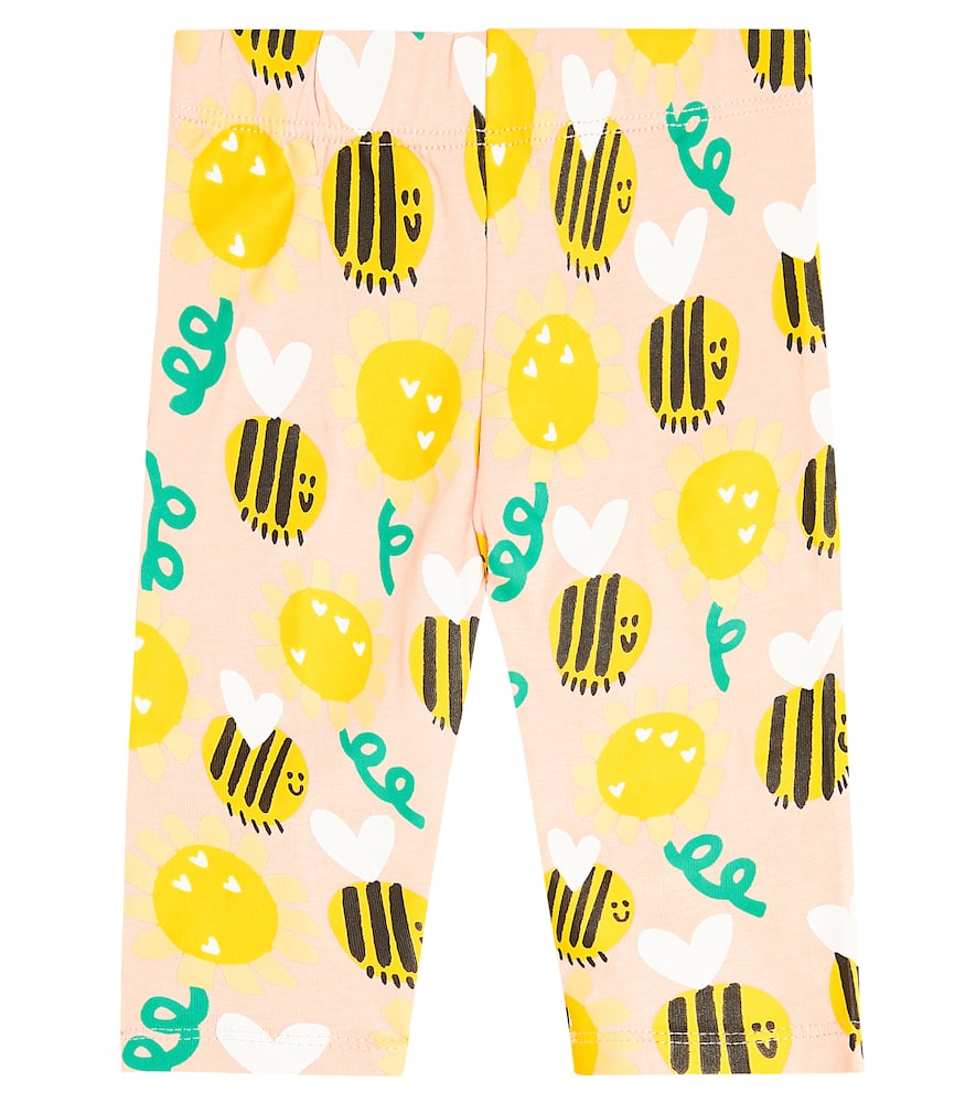 Stella McCartney Kids Baby printed cotton jersey leggings