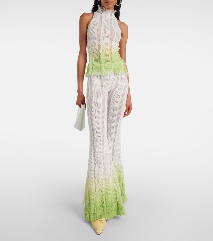Roberta Einer Angel flared pants