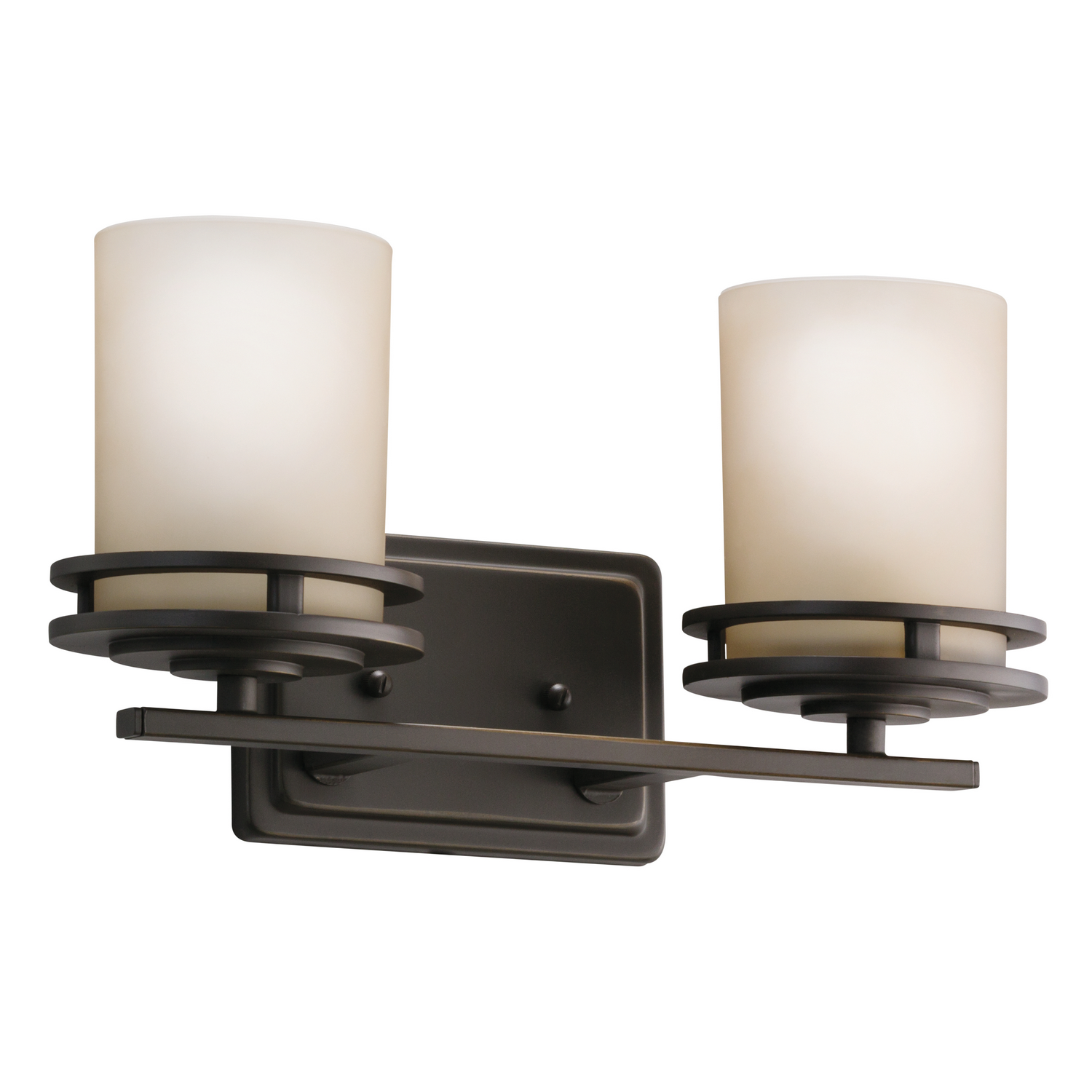 Hendrik 2-Light Bathroom Vanity Light in Olde Bronze