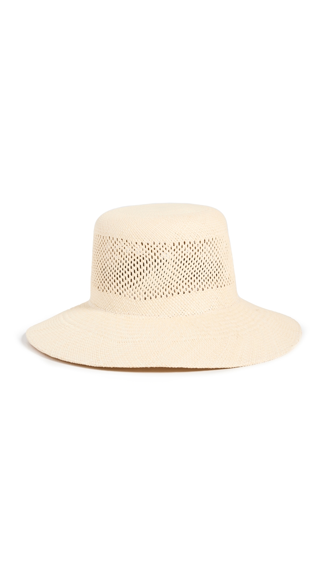 Lopez Panama Straw Bucket Hat CATALINA SAND