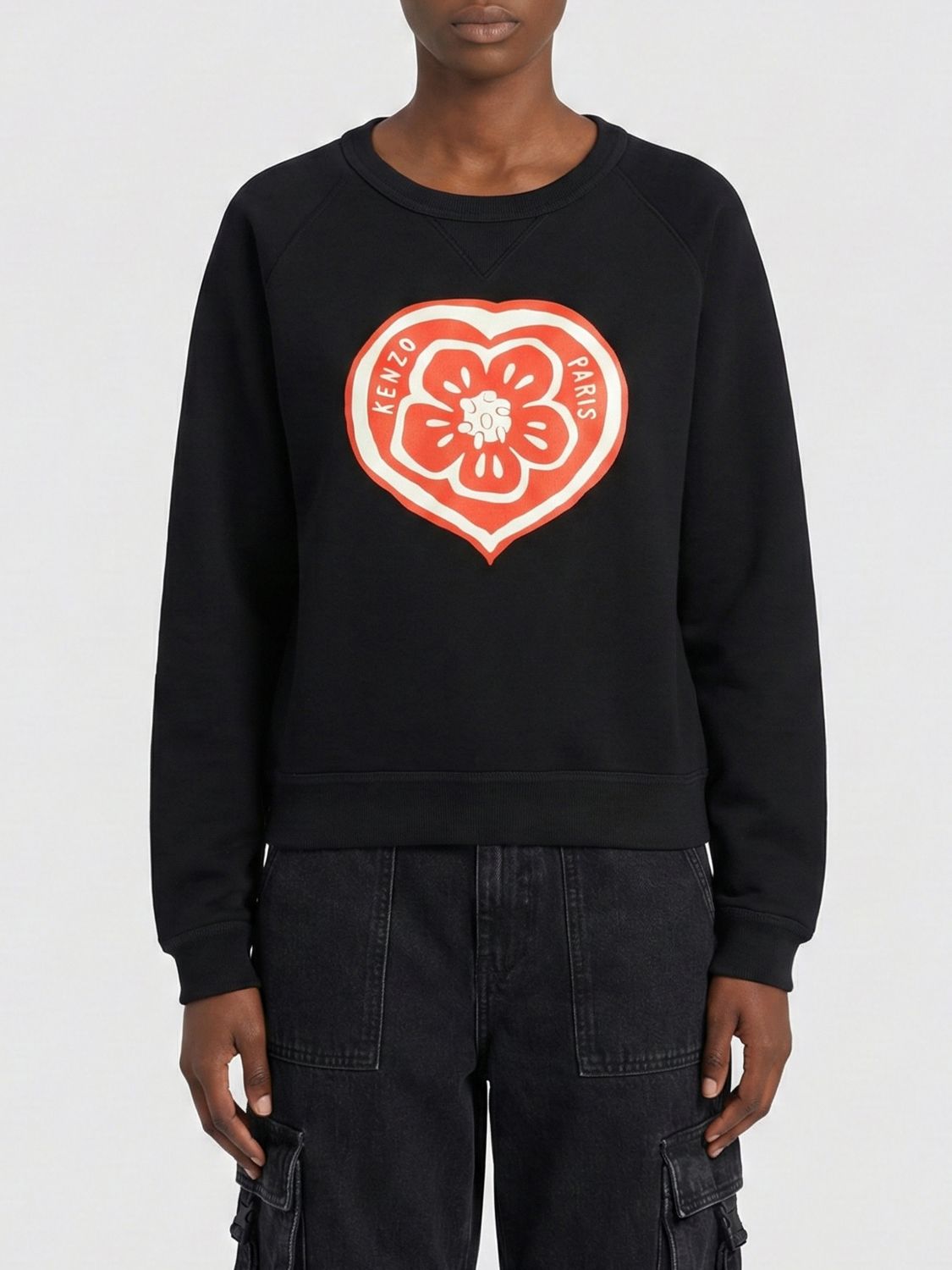 Sweatshirt Woman color Black