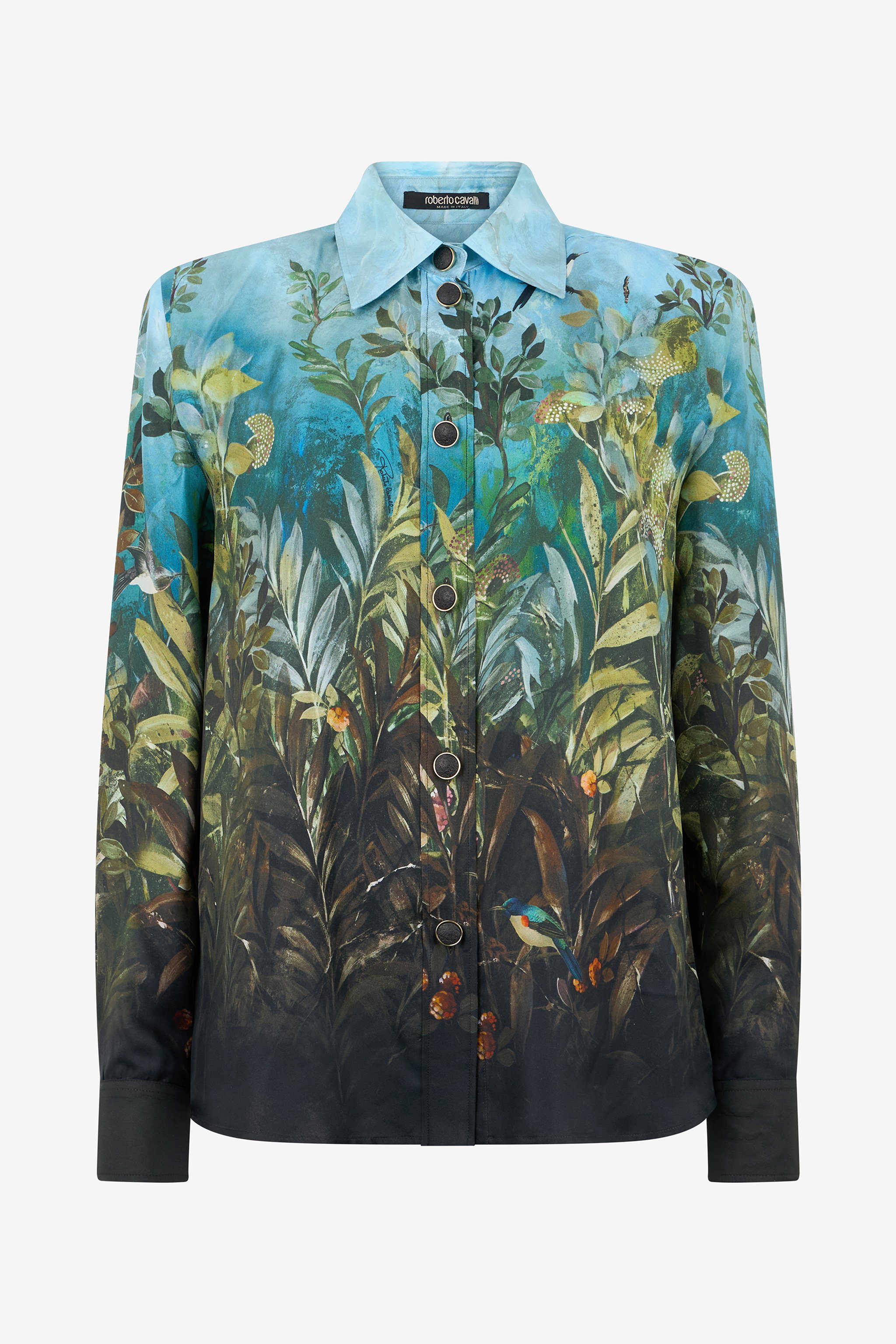 Eden Print Silk Shirt