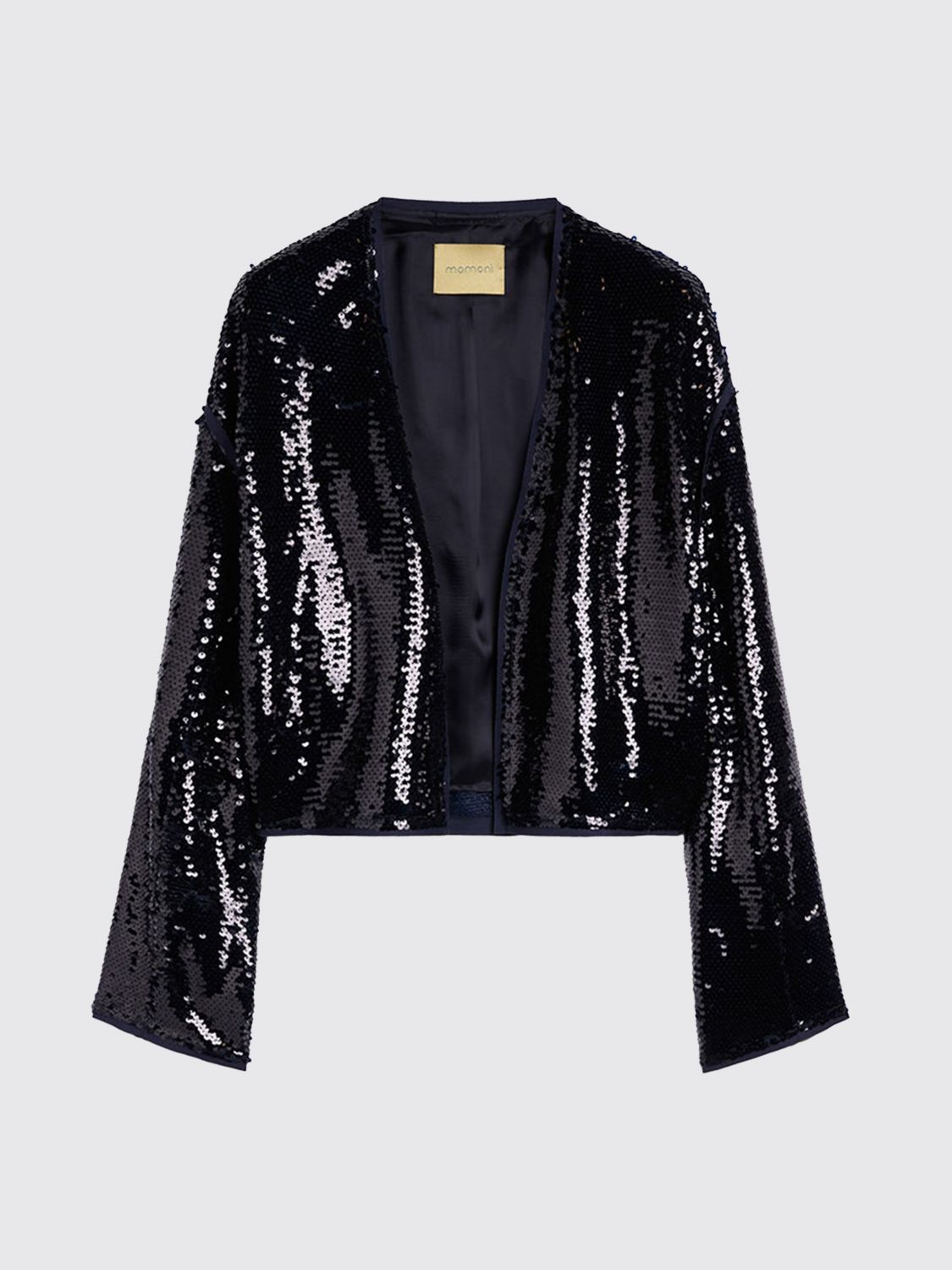 MOMONÌ Jacket Woman color Blue