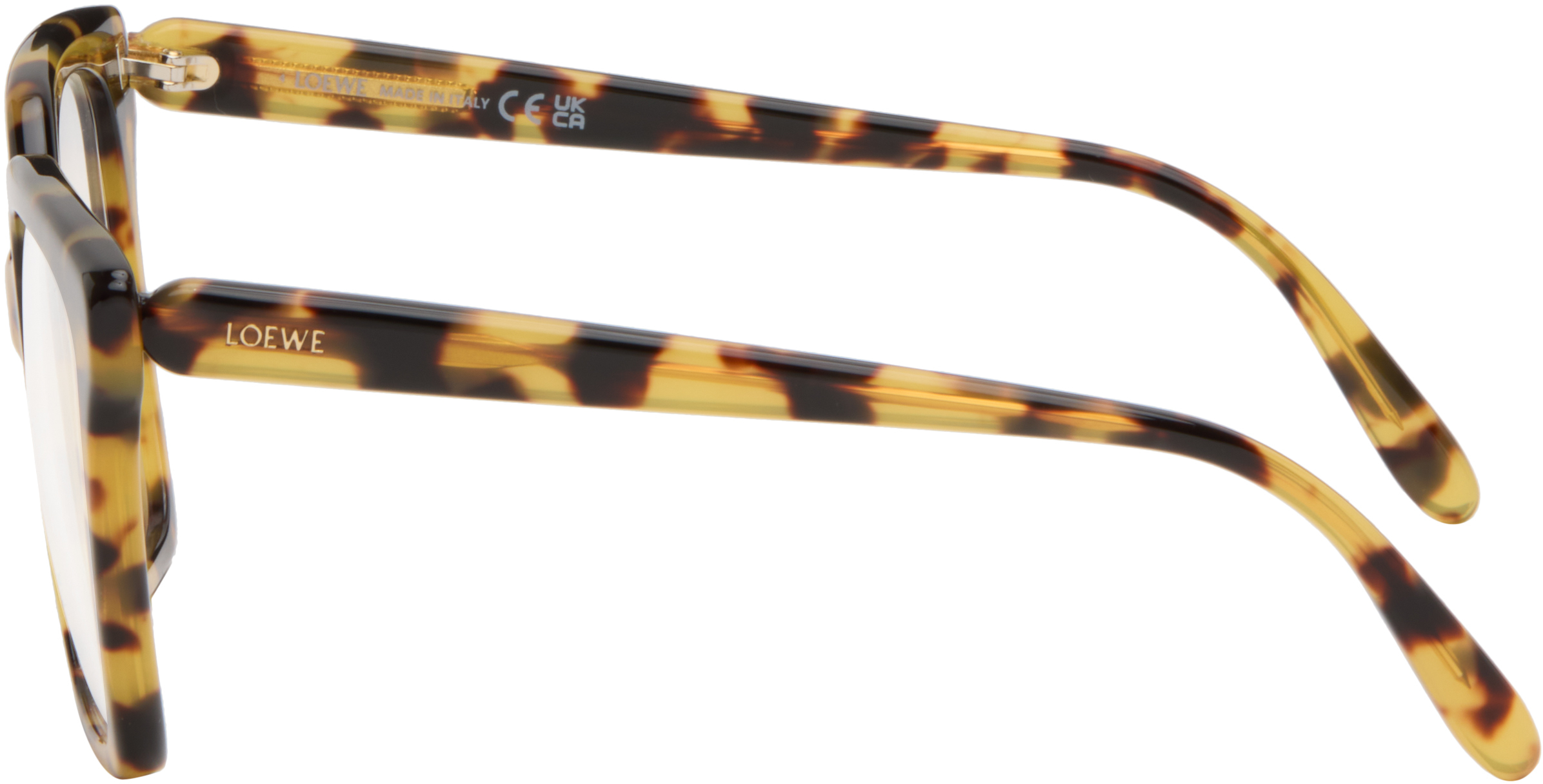 Yellow & Black Slim Glasses