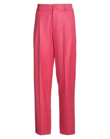 Woman Pants Fuchsia Size 2 Virgin Wool