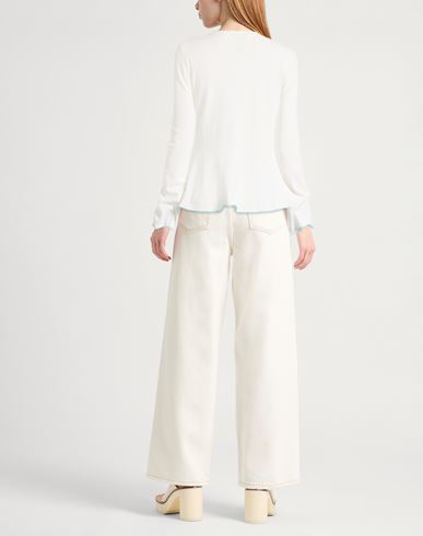 Woman Sweater White Size 3 Viscose, Polyamide
