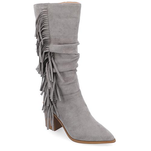 Collection Womens Tru Comfort Foam Hartly Extra Wide Calf Boot - Gray/Grey