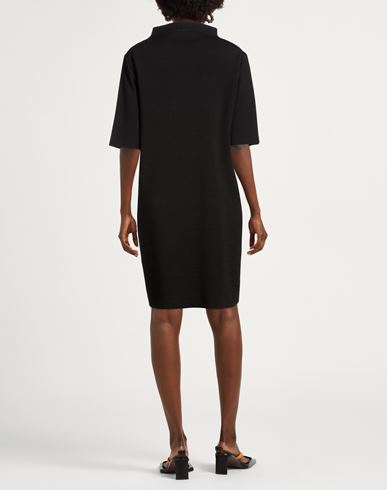 Woman Mini dress Black Size 10 Merino Wool