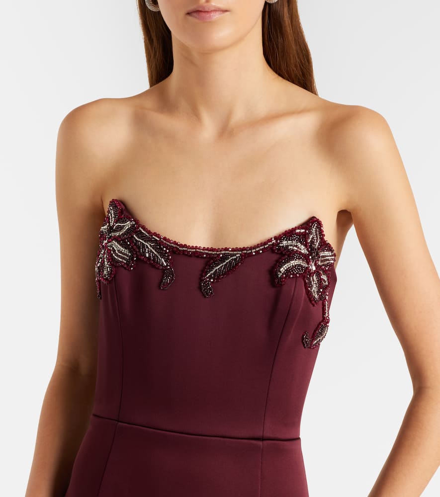 Alora embellished corset gown