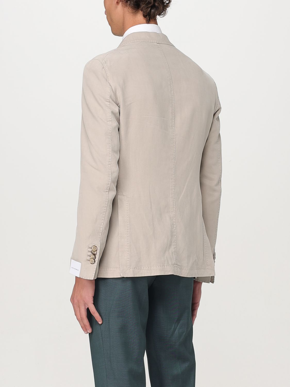 Blazer LUIGI BIANCHI Men color Beige