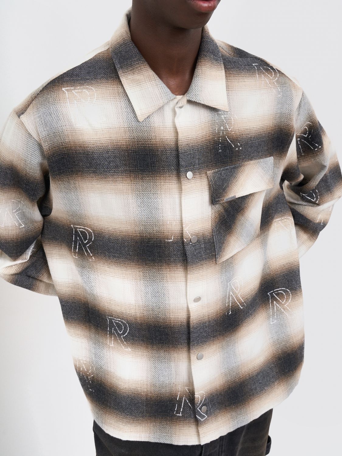 Shirt Men color Yellow Cream