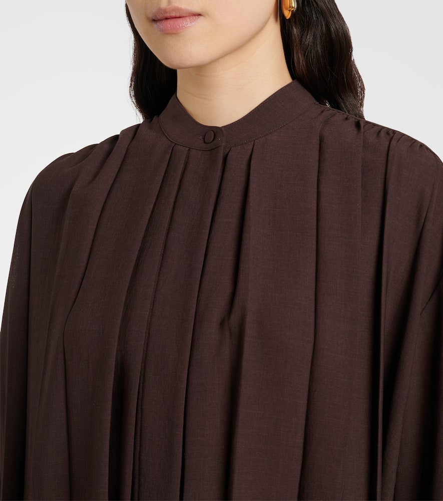 Malte plissé blouse