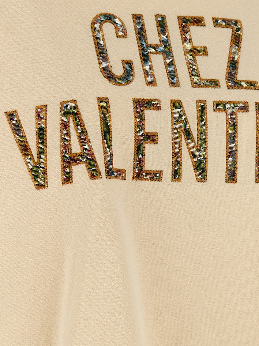 Beige Logo T-shirt