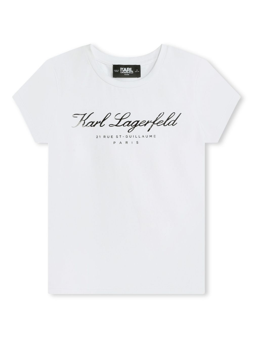 Hotel Karl cotton T-shirt - White