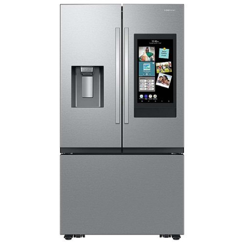 Open Box 30 cu. ft. 3-Door French Door Smart Refrigerator with Family Hub - Stainless Steel