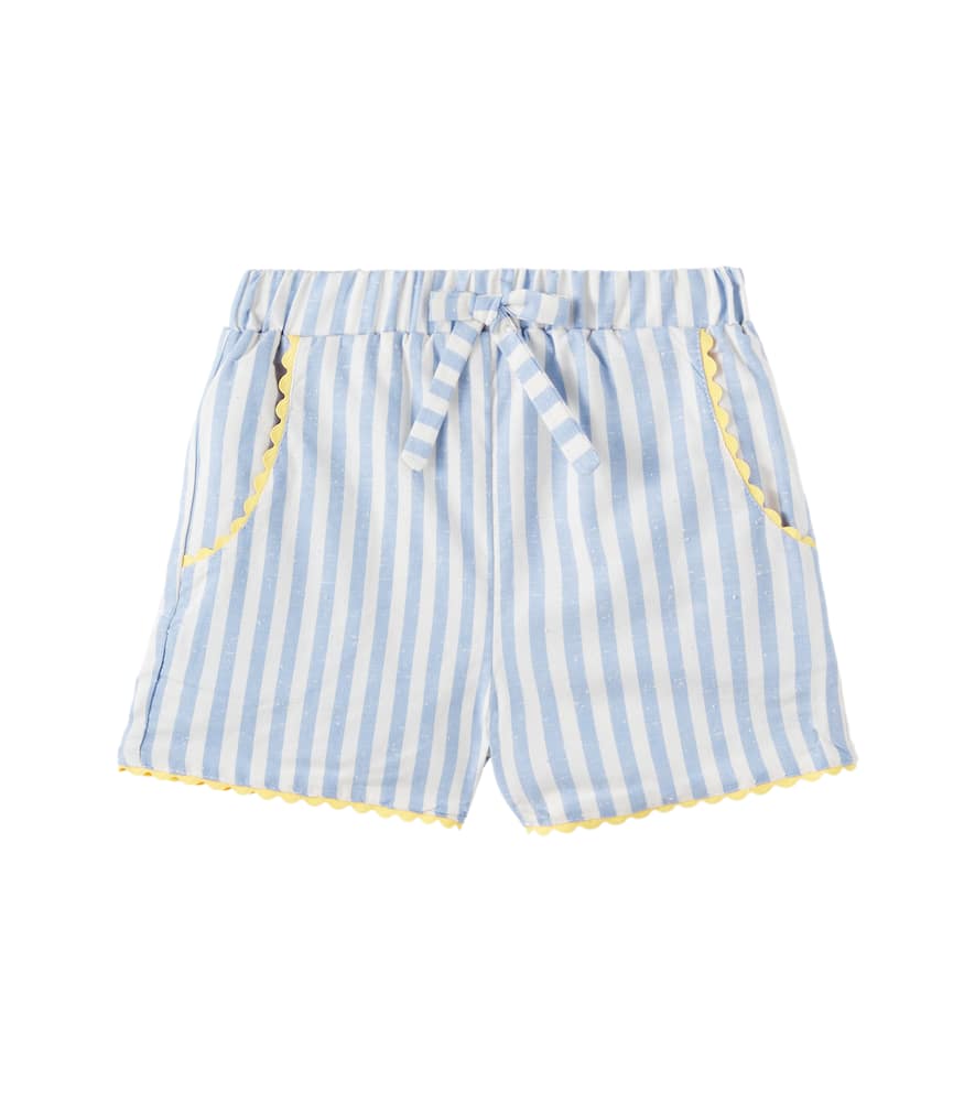 Miranda striped cotton shorts