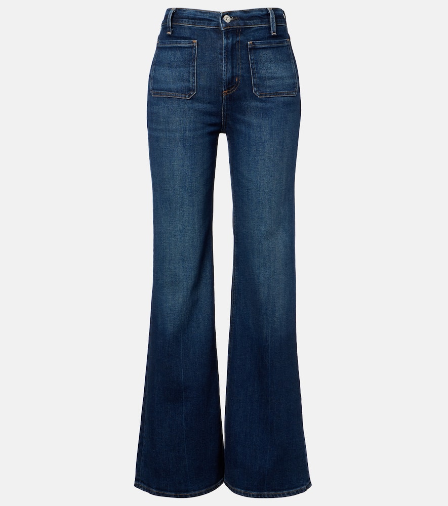 Kimberly mid-rise flared jeans