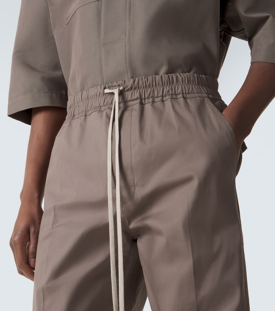 Dietrich cotton-blend straight pants