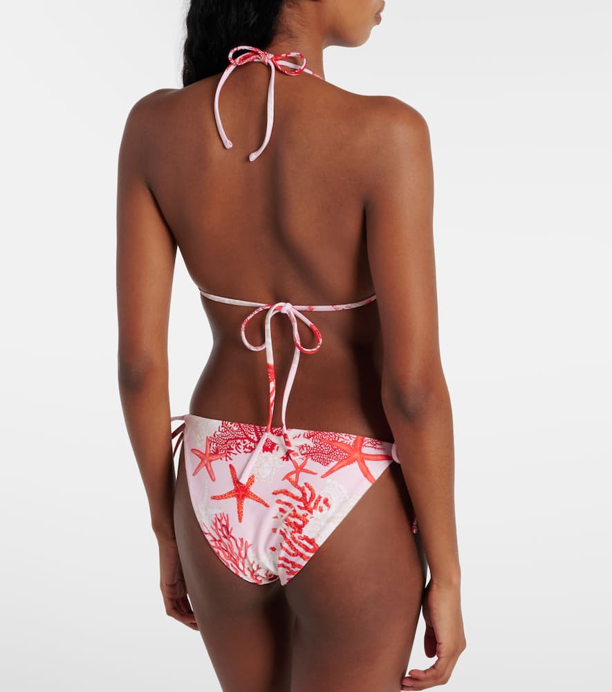 Versace Printed bikini bottoms