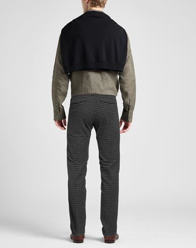 Man Pants Charcoal Size 32 Cotton, Elastane