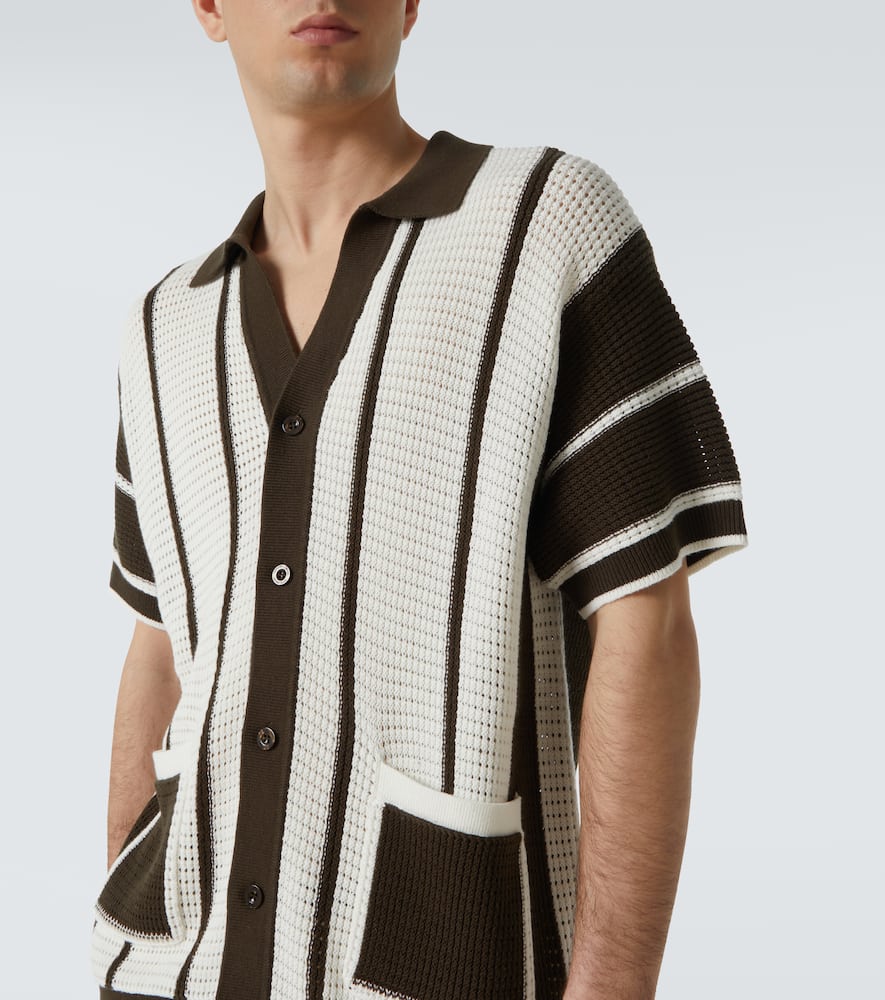 Fabricio cotton crochet cardigan