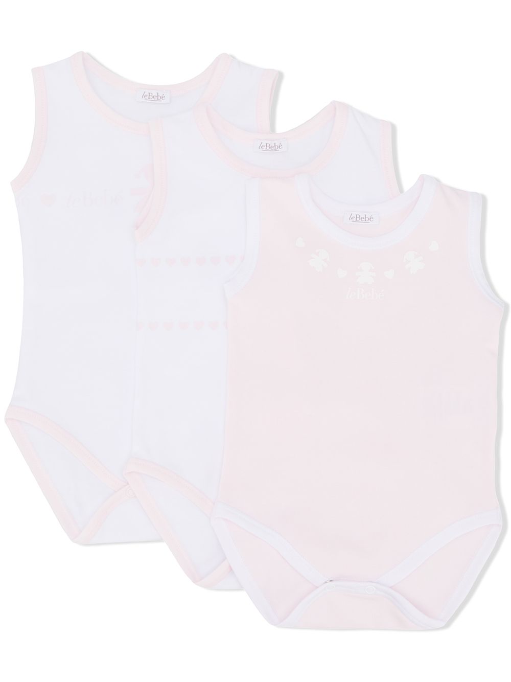 Set of three bodies - White