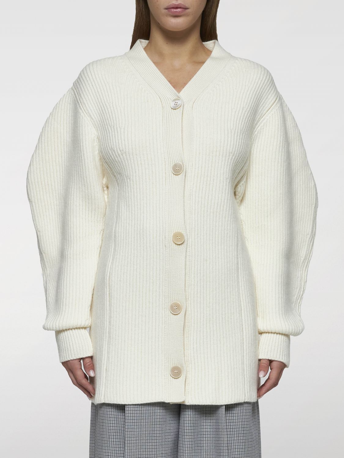 Cardigan Woman color White