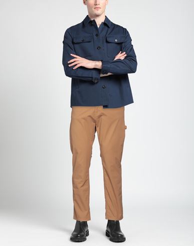Man Pants Camel Size 32 Cotton, Elastane