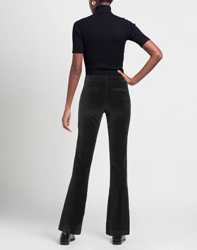 Kiltie Woman Pants Black Size 2 Cotton, Viscose, Elastane