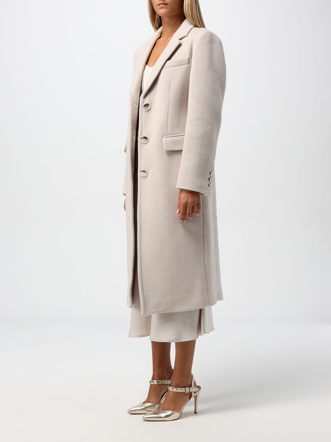 Coat Woman color Beige
