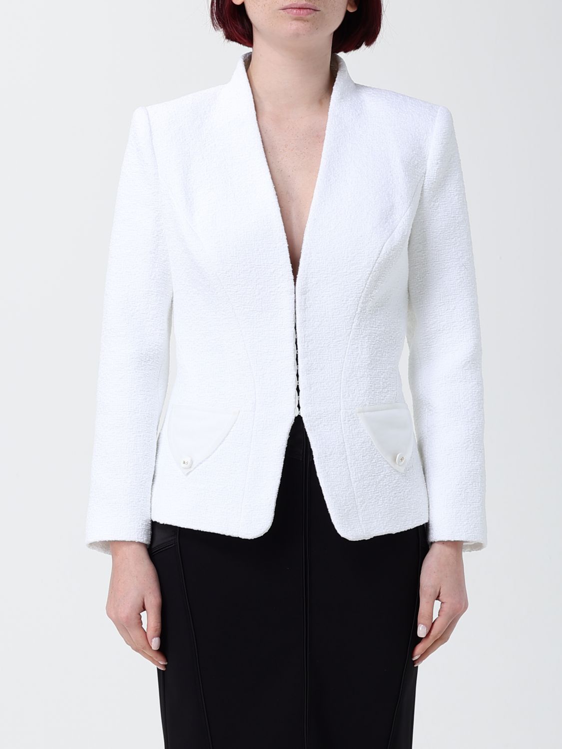 Jacket Woman color Ivory