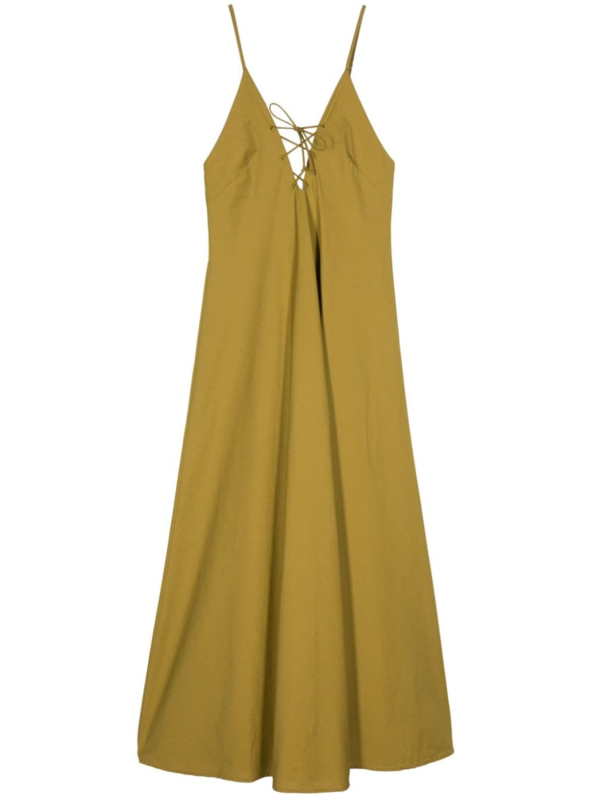 - Cotton Long Dress