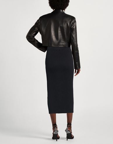 Woman Midi skirt Black Size ONESIZE Cotton, Acrylic