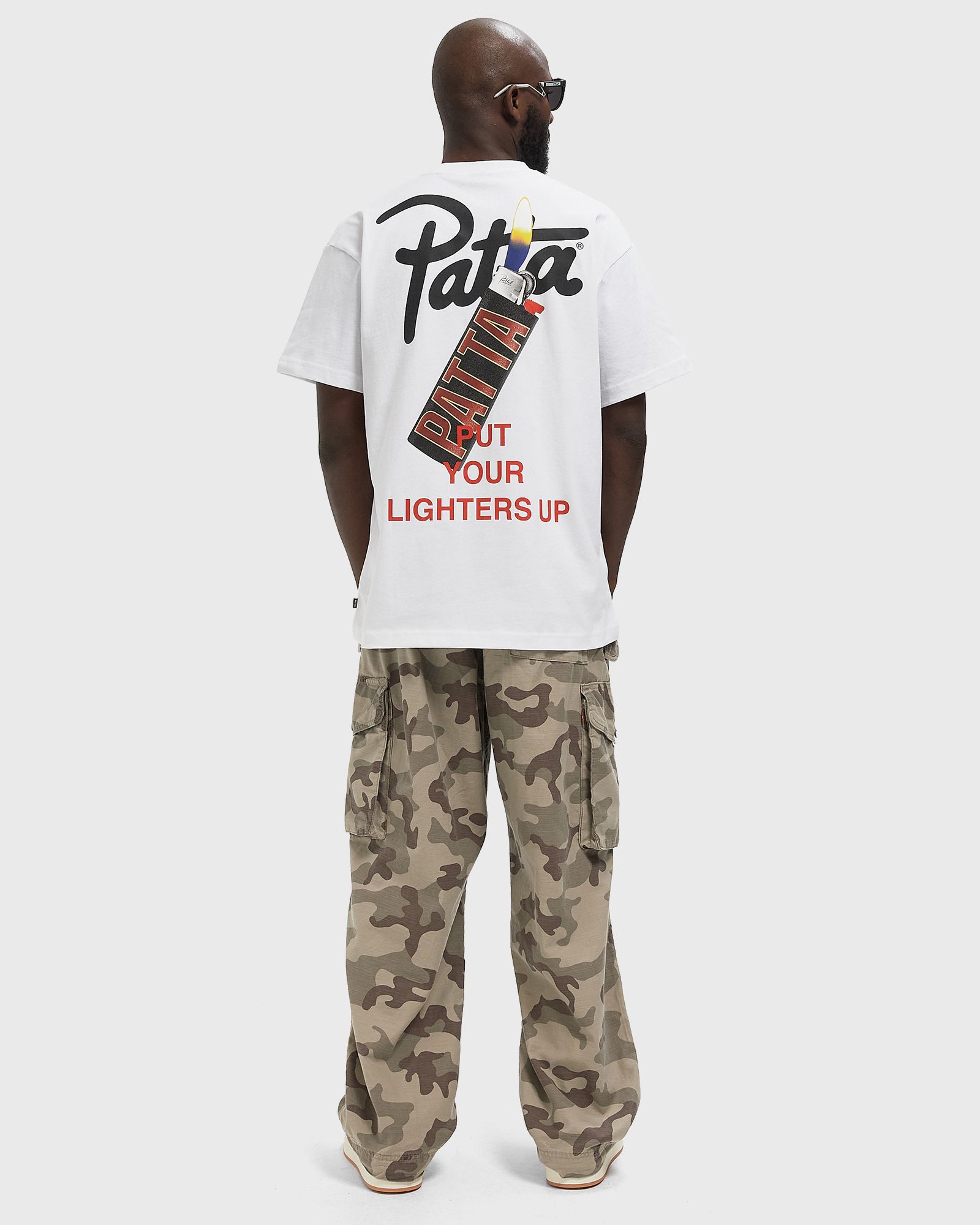 Lighters Tee white male Shortsleeves now available at BSTN