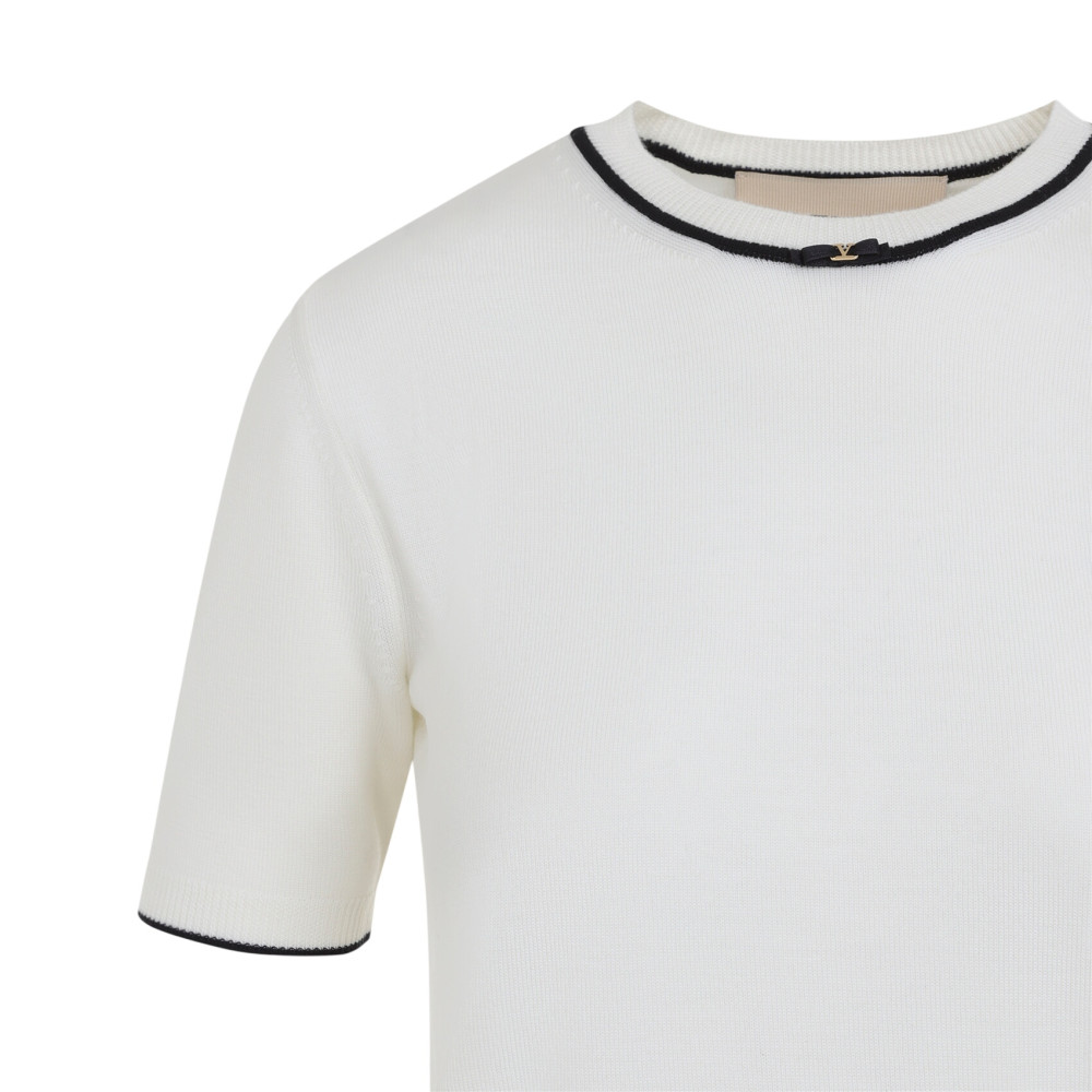 White Crew Neck Sweater