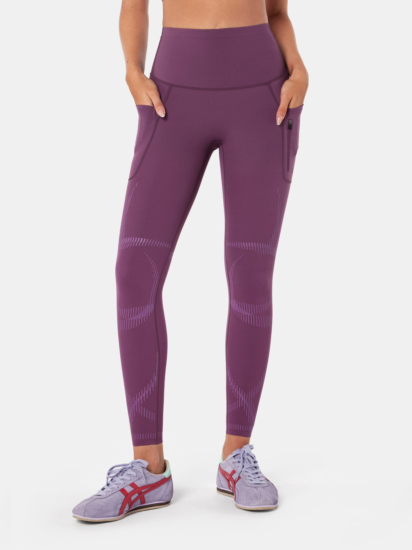 Body Sculpt Power Walking Leggings - Wood Violet